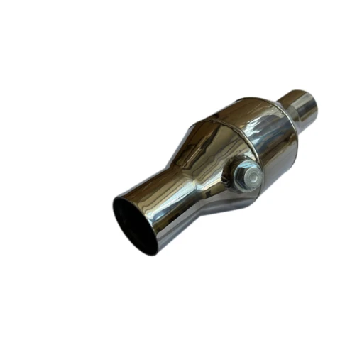 2" (50mm) Sports Cat Catalytic Converter Hi Flow 200 Cell Universal Stainless Steel - Image 3