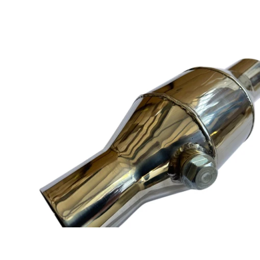 2" (50mm) Sports Cat Catalytic Converter Hi Flow 200 Cell Universal Stainless Steel - Image 6