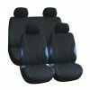 CLOTH MESH SEAT COVERS BLACK + BLUE STITCHING VAGBLUE-0