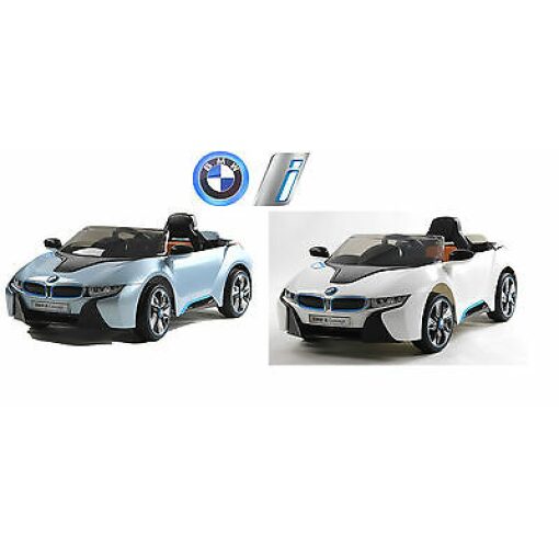 OFFICIAL LICENSED BMW i8 12V ELECTRIC RIDE ON CAR + PARENTAL REMOTE CONTROL[Blue 12v BMW i8 Ride on Car]-2477