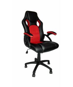Red and Black Racing Bucket Office Chair 1