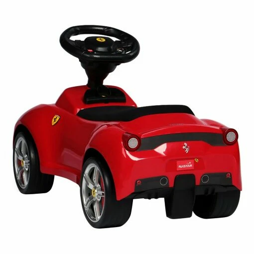 Red Licensed Ferrari 458 Foot to Floor Ride on-3487