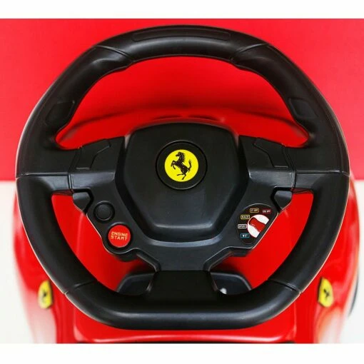 Red Licensed Ferrari 458 Foot to Floor Ride on-3489