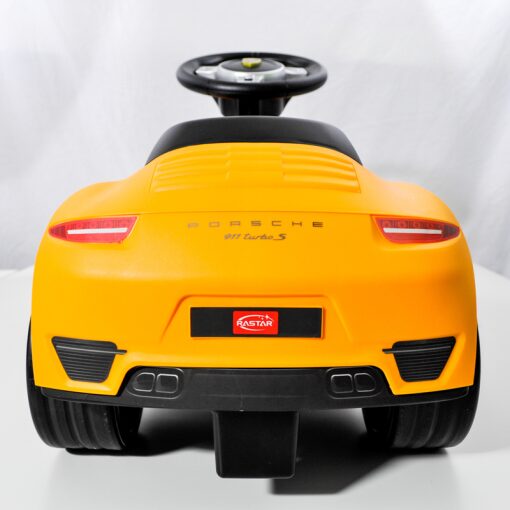 Yellow Licensed Porsche 911 Foot to Floor Ride on-3499