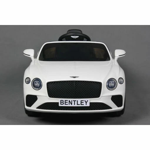 12v white bentley gt electric ride on car