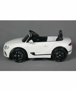 12v white bentley gt electric ride on car