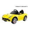 12v Yellow Licensed Ferrari F12 Ride on Car with Parental Remote Control-0