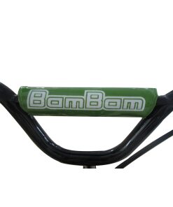 BamBam BMX Style Kick Scooter Green/Black-4269