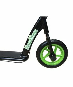 BamBam BMX Style Kick Scooter Green/Black-4271