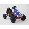 Kids Ride on Pedal Go Kart - Blue-0