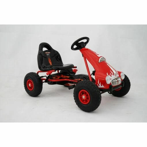 Kids Ride on Pedal Go Kart - Red-0