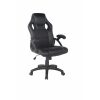 Black Racing Bucket Office Chair-0