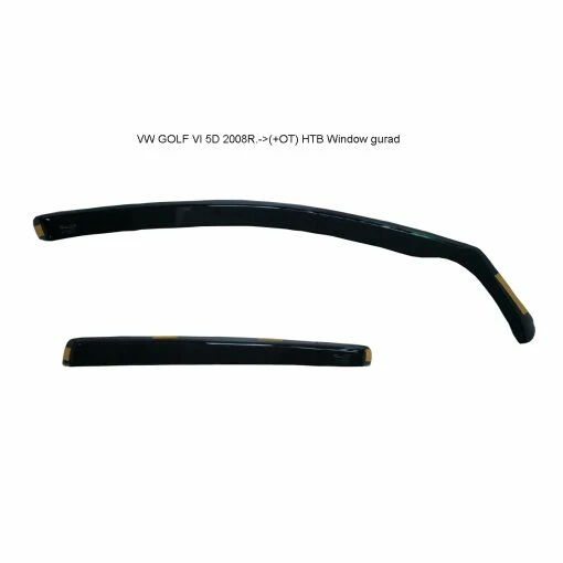 VW Golf Mk6 5-Door 4 Piece Wind Rain Deflector Set 0027-0