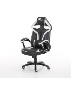 White Bucket Racing Gaming Office Chair-4853