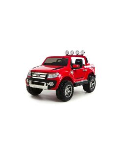 Red 12v Licensed Ford Ranger Pickup Truck Ride on (2 seater)-0