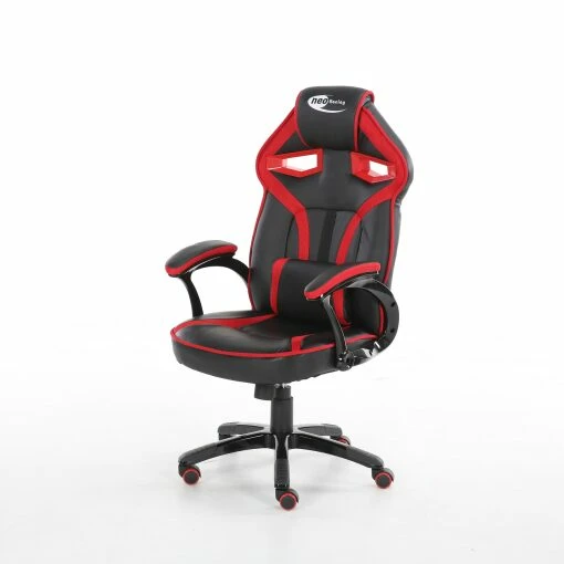 Red Bucket Racing Gaming Office Chair-0