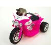 Kids Electric 6v Ride on Motorbike in Pink
