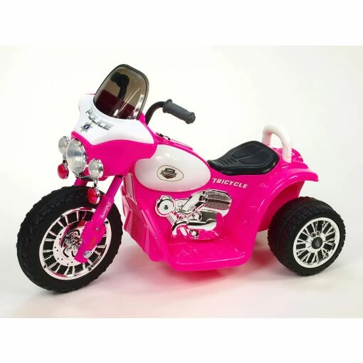 Pink Electric ride on Bike