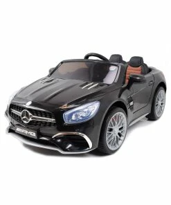 Licensed Black 12v Mercedes SL65 AMG Ride on Car with Parental Remote Control-6028