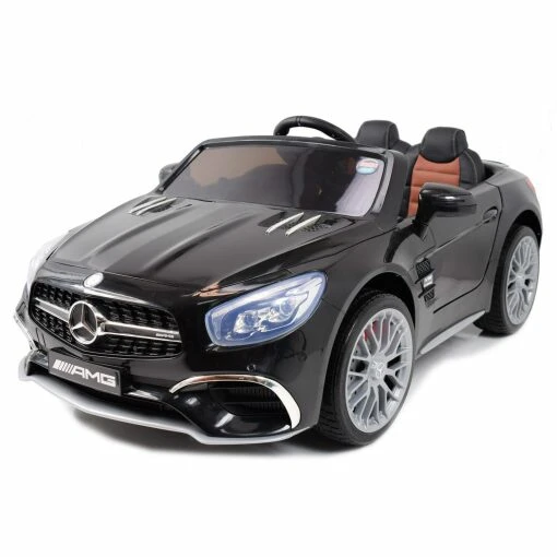 Licensed Black 12v Mercedes SL65 AMG Ride on Car with Parental Remote Control-6028