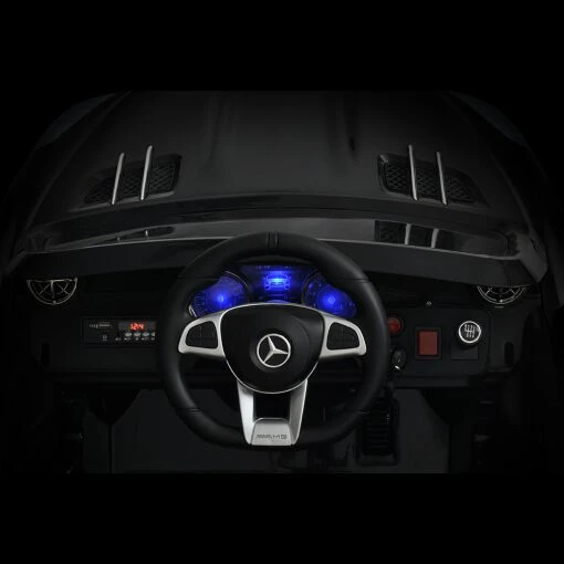 Licensed Black 12v Mercedes SL65 AMG Ride on Car with Parental Remote Control-6033