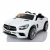 Licensed White 12v Mercedes SL65 AMG Ride on Car with Parental Remote Control