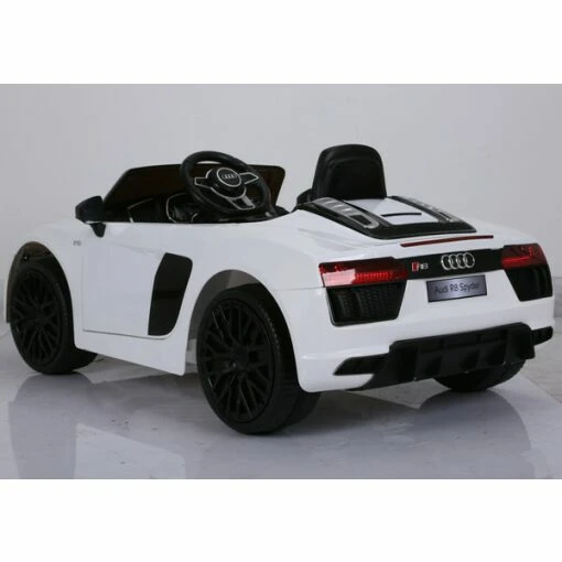 White Kids Electric Audi R8