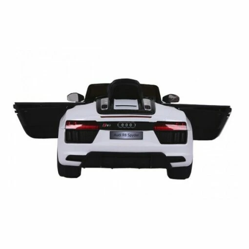 Audi R8 Spyder Kids Electric Car in White
