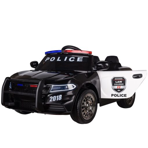 12v Kids Electric Ride on Police Car with Parental Remote Control-6347
