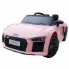 12v Pink Audi R8 Kids Electric Ride on Car