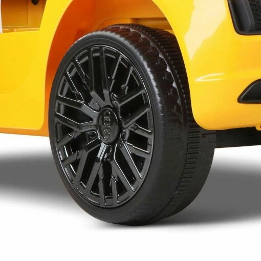 Licensed 12v Audi R8 with Parental Remote Control - Yellow-6623