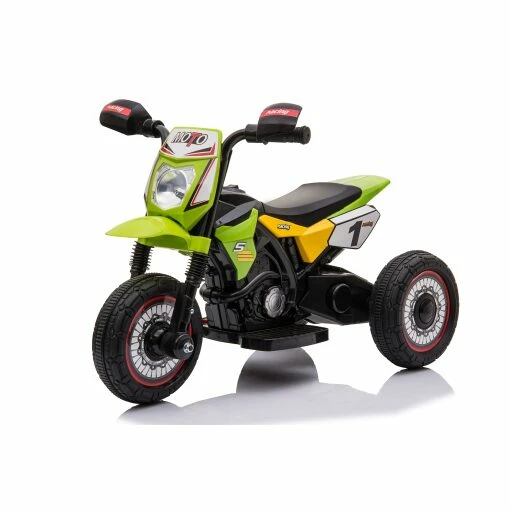 Kids Electric 6v Ride on Motorbike in Green