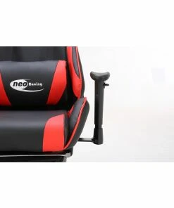 Neo Red/Black Recling Racing Gaming Office Chair with Foot Rest