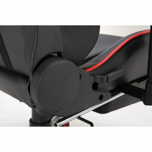 Neo Red/Black Recling Racing Gaming Office Chair with Foot Rest
