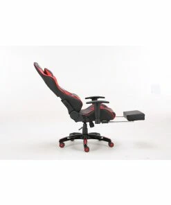 Neo Red/Black Recling Racing Gaming Office Chair with Foot Rest