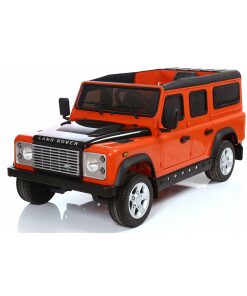 Land Rover Defender Electric Ride on in Orange