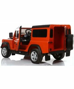Land Rover Defender Electric Ride on in Orange