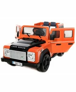 Land Rover Defender Electric Ride on in Orange