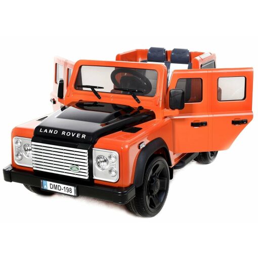 Land Rover Defender Electric Ride on in Orange