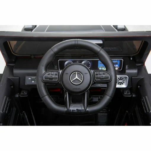 12v Red Mercedes G63 AMG Electric Ride on Car
