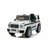 12v White Mercedes G63 AMG Electric Ride on Car