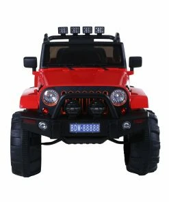 12v Red Ride on Kids Electric Jeep 4x4 SUV