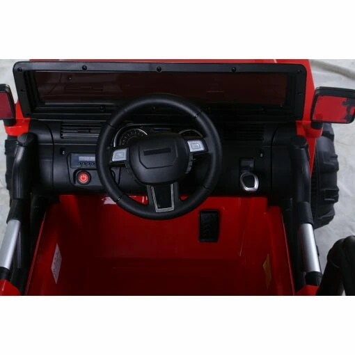 12v Red Ride on Kids Electric Jeep 4x4 SUV