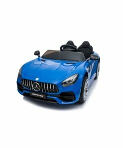 Licensed Blue 12v Mercedes AMG GT Ride on Car with Parental Remote Control