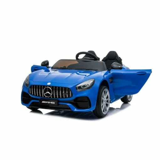 Licensed Blue 12v Mercedes AMG GT Ride on Car with Parental Remote Control