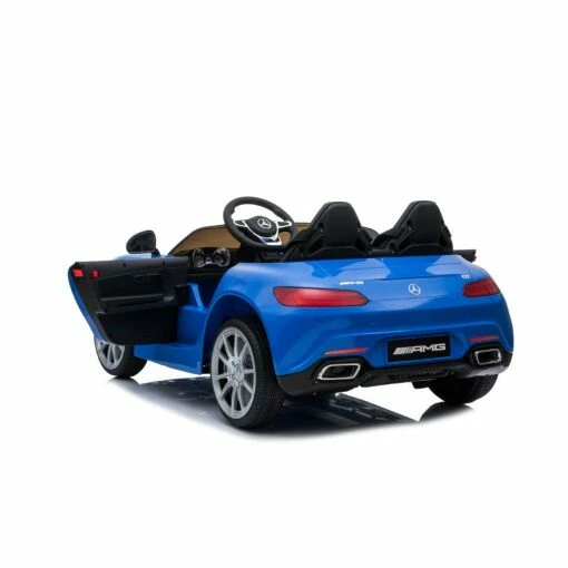 Licensed Blue 12v Mercedes AMG GT Ride on Car with Parental Remote Control