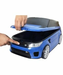 Blue Ride on Foot to Floor Range Rover Suitcase