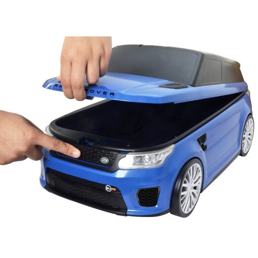 Blue Ride on Foot to Floor Range Rover Suitcase
