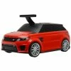 Red Ride on Foot to Floor Range Rover Suitcase