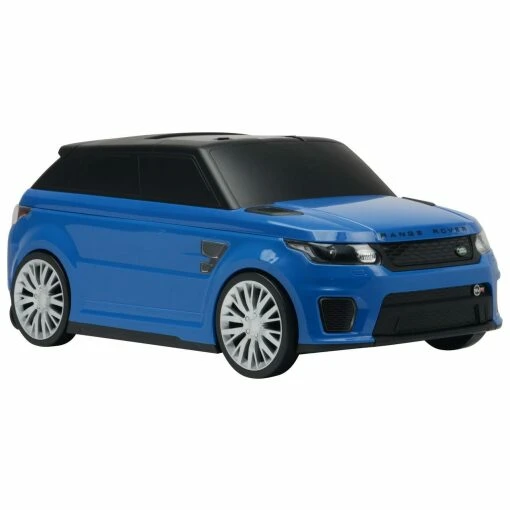 Blue Ride on Foot to Floor Range Rover Suitcase